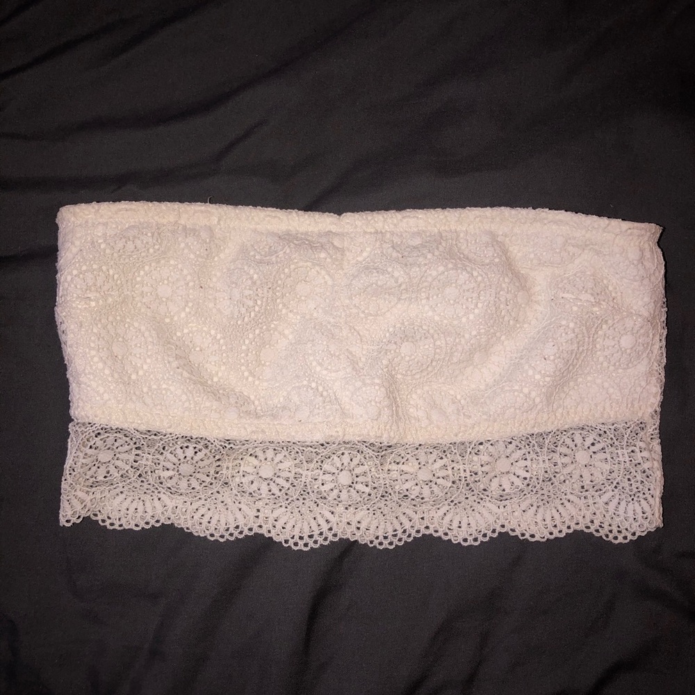 womens hollister tube top
